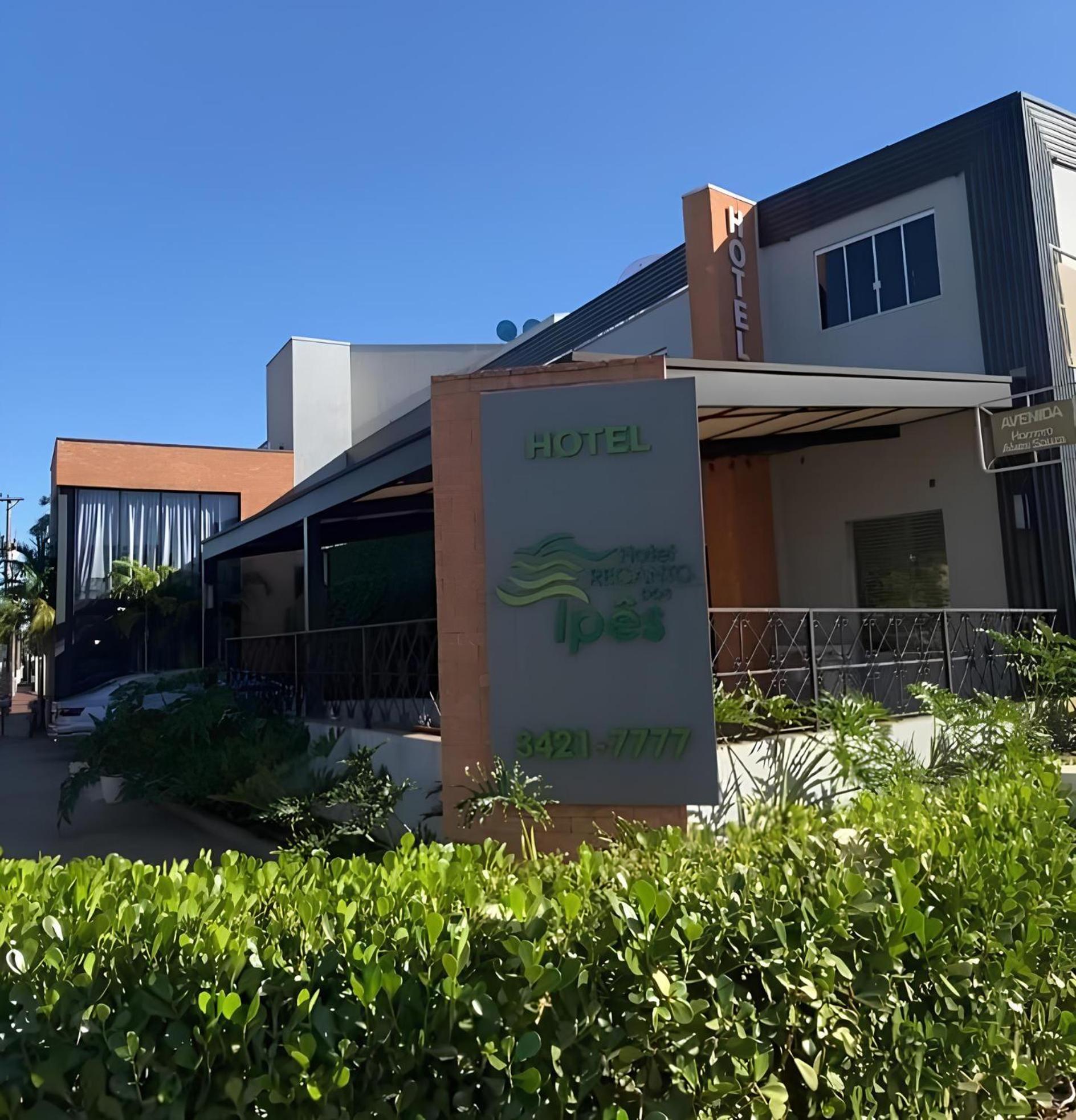 Hotel Recanto Dos Ipes Frutal Dış mekan fotoğraf